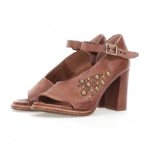 Sandalias A.S.98 Brooke Mujer Kaki | ES-GWJ061738