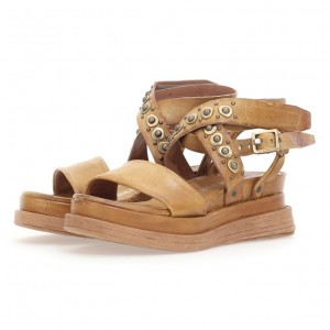 Sandalias A.S.98 Ladonna Mujer Kaki | ES-GBT396482