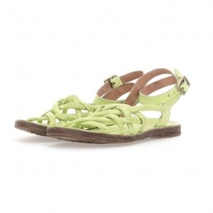 Sandalias A.S.98 Rylee Mujer Verde Claro | ES-JMA361504