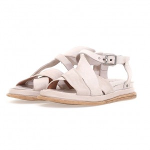 Sandalias A.S.98 Sallie Mujer Gris | ES-TLE682951