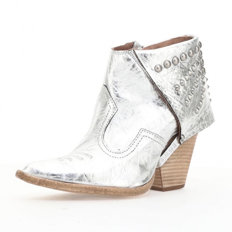 Ankle boots A.S.98 Blondie Mujer Plateadas | ES-FJM832496