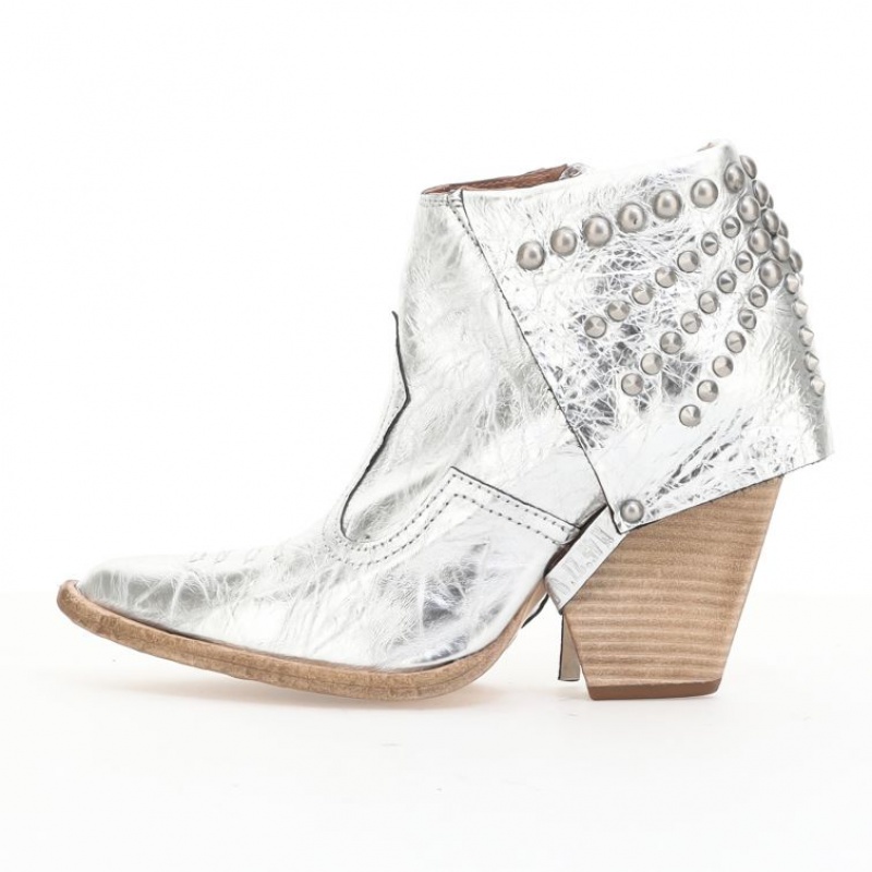 Ankle boots A.S.98 Blondie Mujer Plateadas | ES-FJM832496