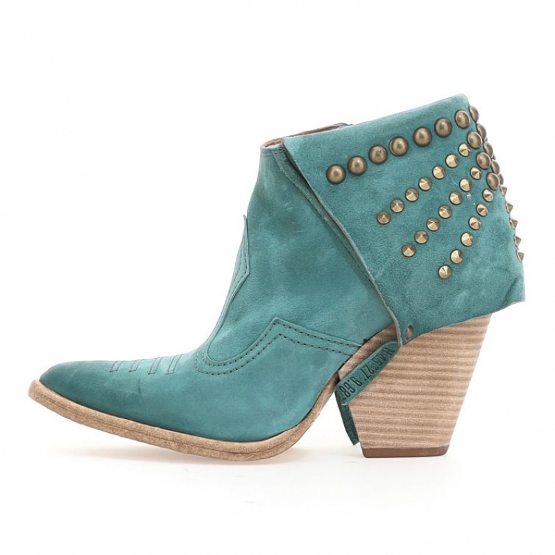 Ankle boots A.S.98 Blondie Mujer Verde | ES-GQU297581