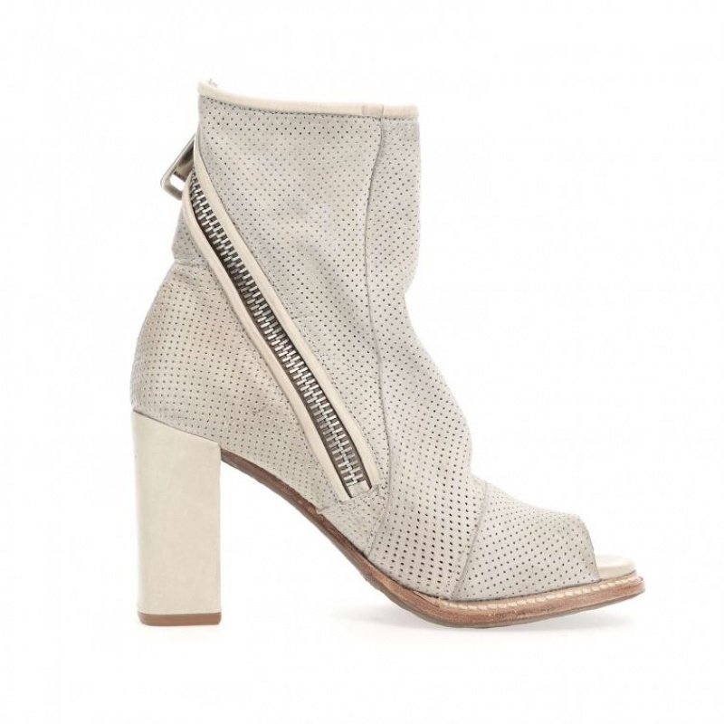 Ankle boots A.S.98 Brucie Mujer Beige | ES-GND378514