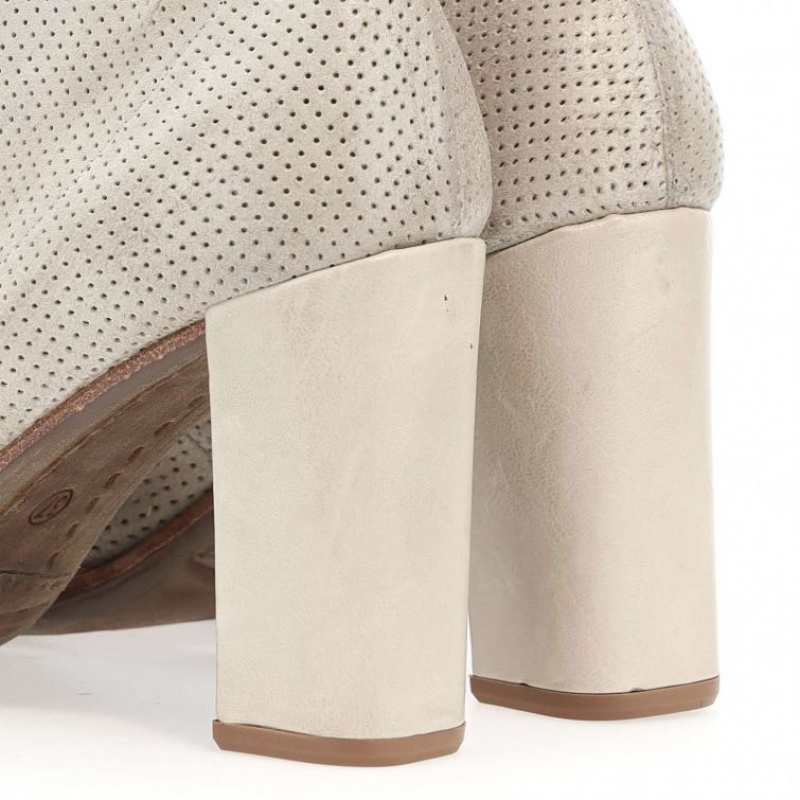 Ankle boots A.S.98 Brucie Mujer Beige | ES-GND378514