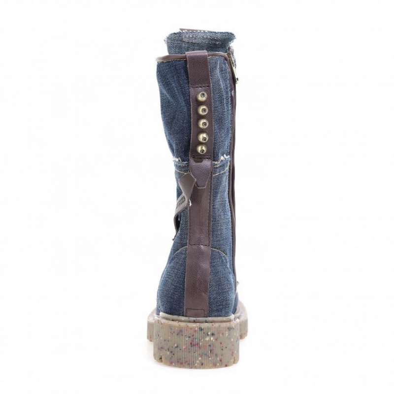 Ankle boots A.S.98 Cardon Mujer Azules Chocolate | ES-THU513487