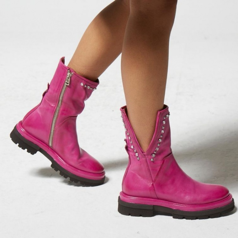 Ankle boots A.S.98 Heavenlux Mujer Fucsia | ES-OVH312984