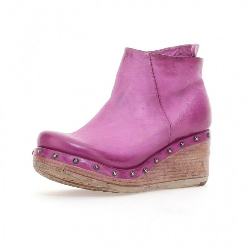 Ankle boots A.S.98 Pancras Mujer Fucsia | ES-JRM792381