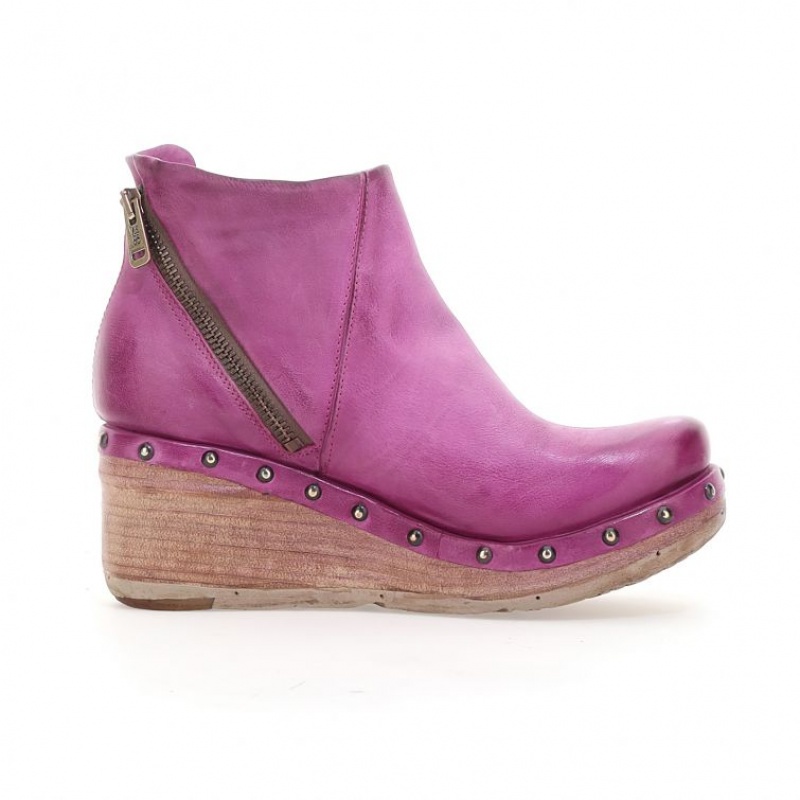 Ankle boots A.S.98 Pancras Mujer Fucsia | ES-JRM792381