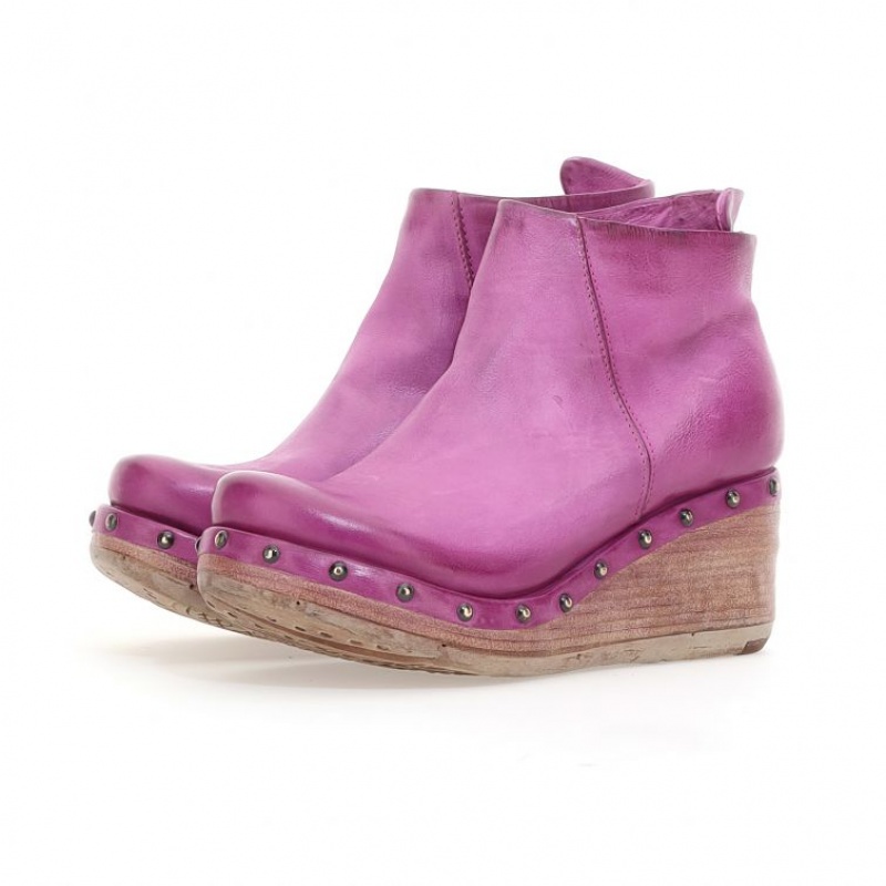 Ankle boots A.S.98 Pancras Mujer Fucsia | ES-JRM792381