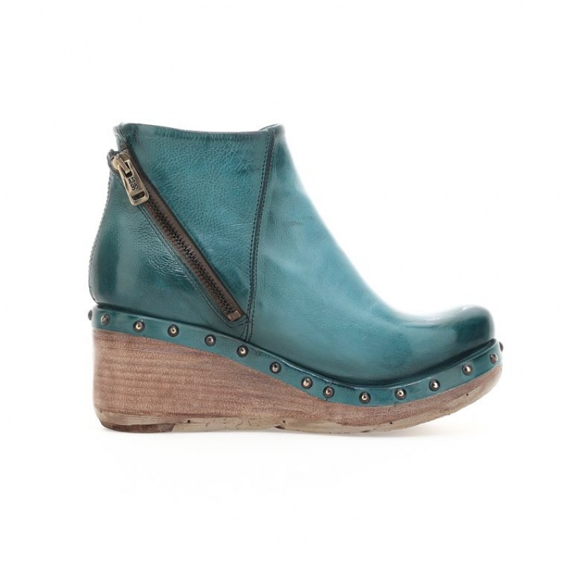 Ankle boots A.S.98 Pancras Mujer Verde | ES-ZWA796825