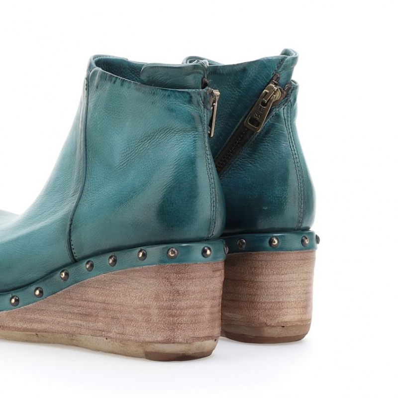 Ankle boots A.S.98 Pancras Mujer Verde | ES-ZWA796825