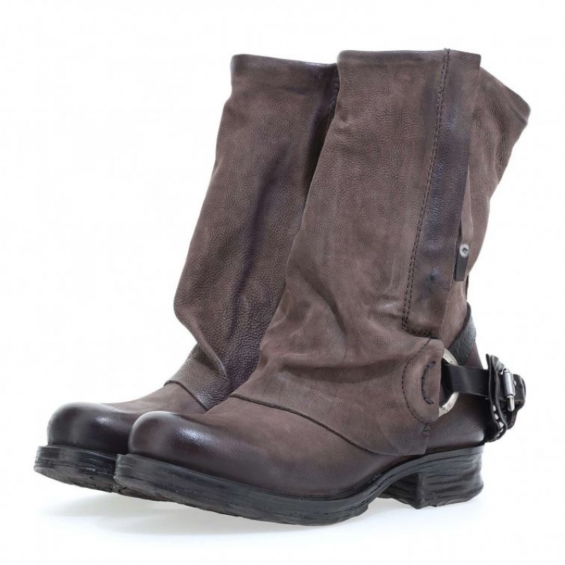 Ankle boots A.S.98 Saintec 259214 Mujer Chocolate | ES-AGE759236