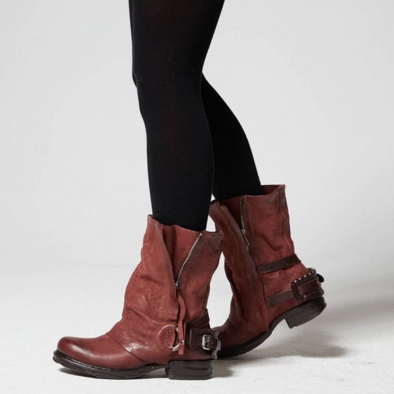 Ankle boots A.S.98 Saintec 259214 Mujer Rojas | ES-IUL427901