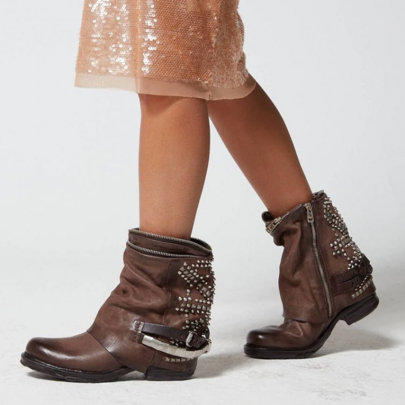 Ankle boots A.S.98 Saintec 259216 Mujer Chocolate | ES-UCH612378