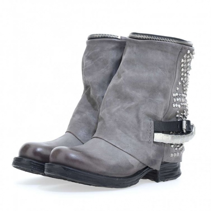 Ankle boots A.S.98 Saintec 259216 Mujer Gris | ES-FJC957208