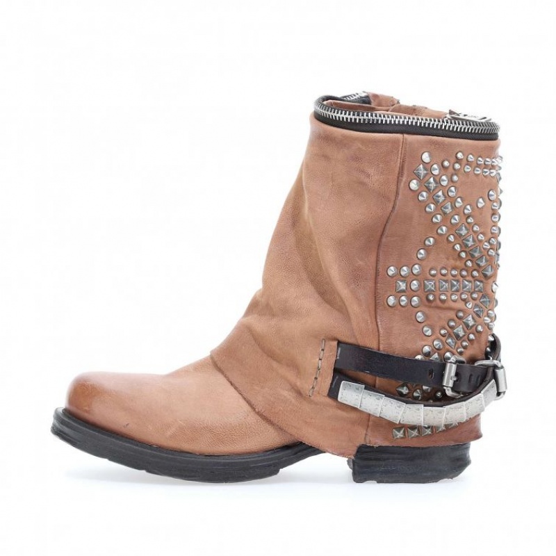 Ankle boots A.S.98 Saintec 259216 Mujer Kaki | ES-MJO130476