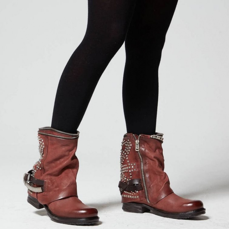 Ankle boots A.S.98 Saintec 259216 Mujer Rojas | ES-FEU903574