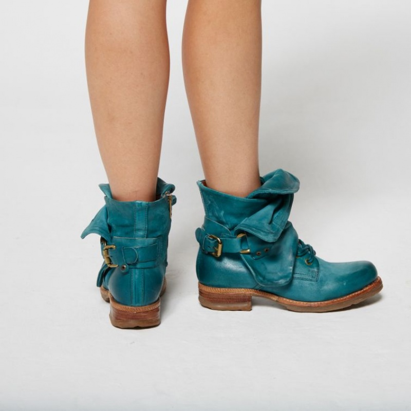 Ankle boots A.S.98 Shanice Mujer Verde | ES-LEQ490175