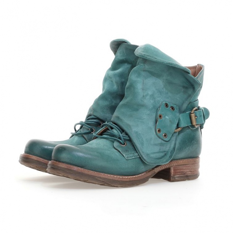 Ankle boots A.S.98 Shanice Mujer Verde | ES-LEQ490175