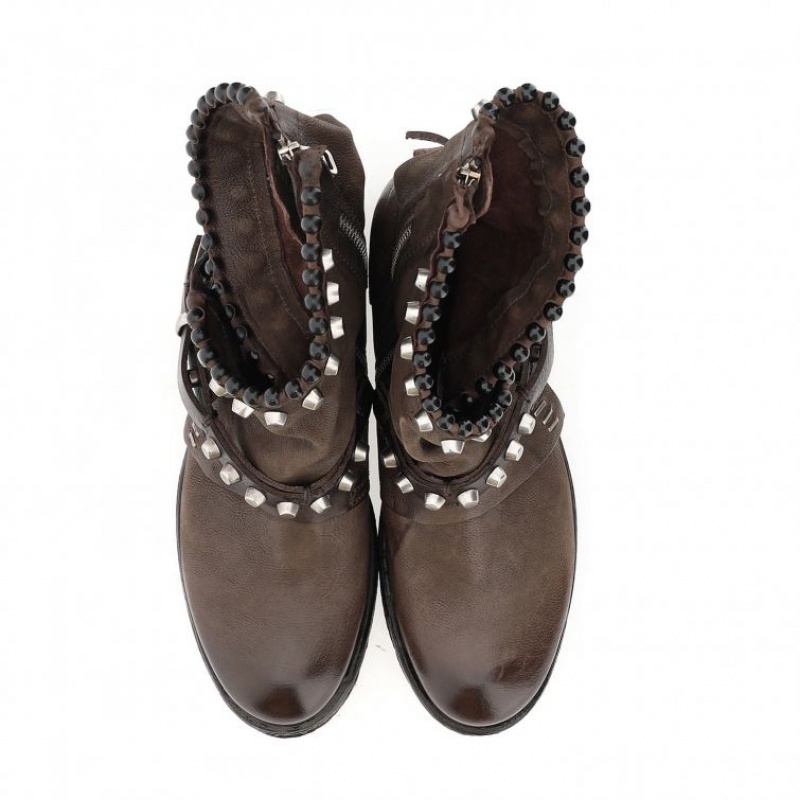 Ankle boots A.S.98 Verti 207239 Mujer Chocolate | ES-ZHO173856