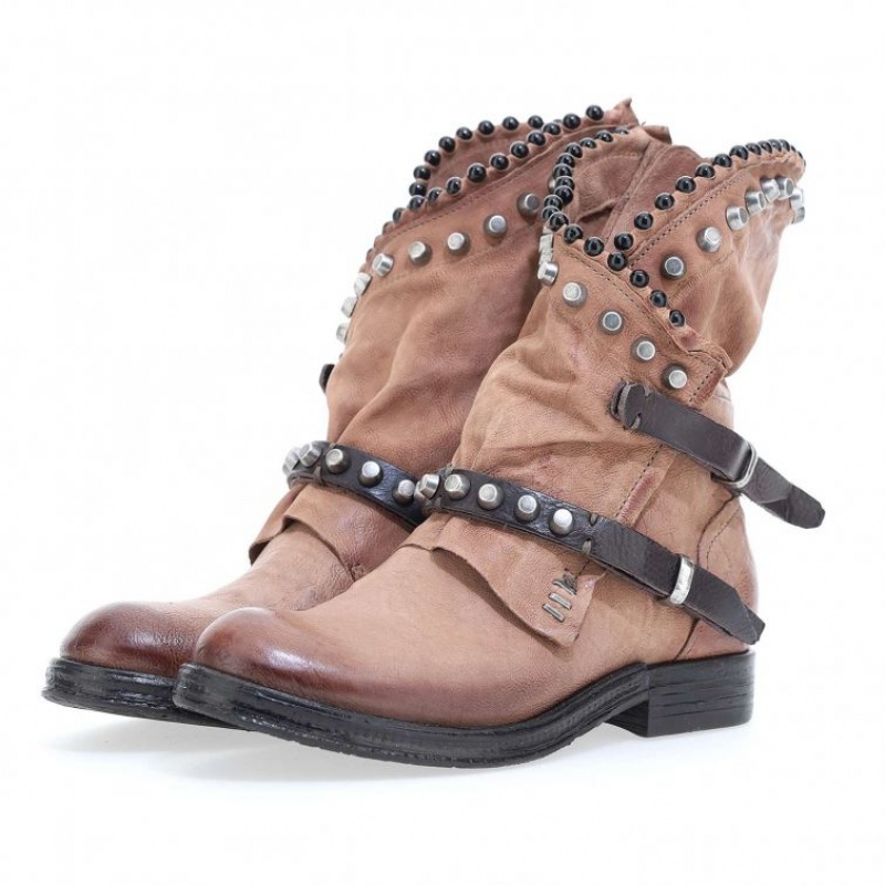 Ankle boots A.S.98 Verti 207239 Mujer Kaki | ES-SUD358947