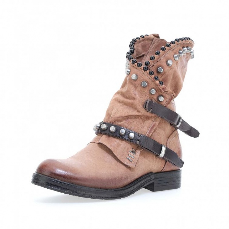 Ankle boots A.S.98 Verti 207239 Mujer Kaki | ES-SUD358947