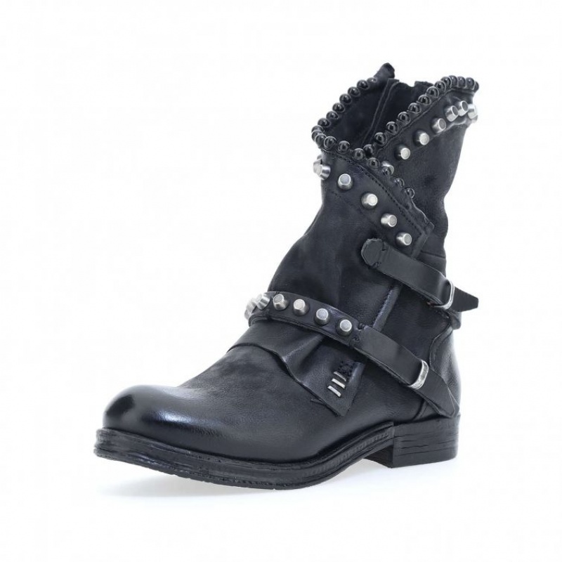 Ankle boots A.S.98 Verti 207239 Mujer Negras | ES-DUW726349