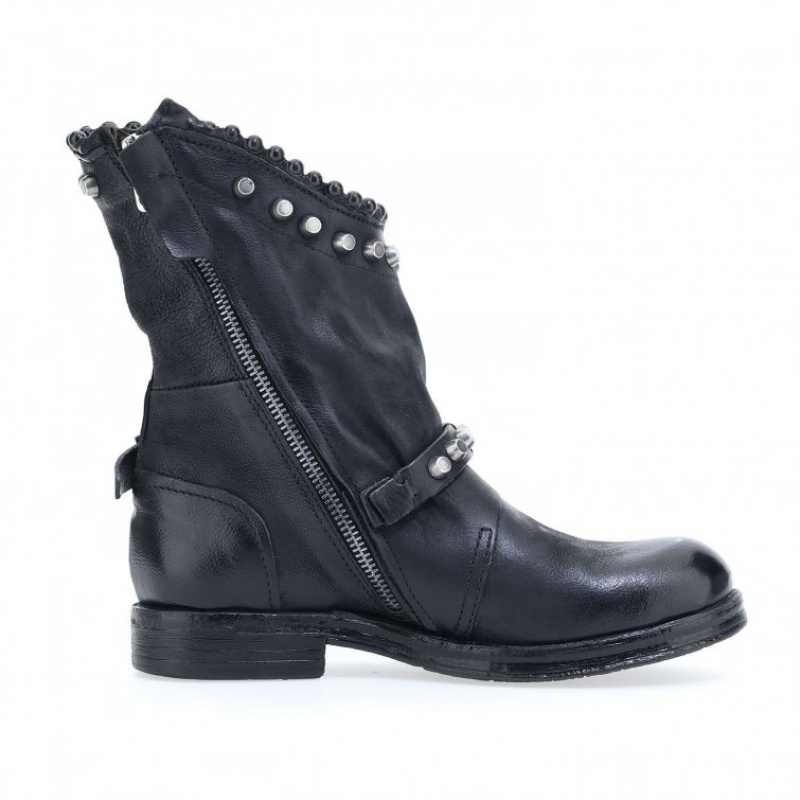 Ankle boots A.S.98 Verti 207239 Mujer Negras | ES-DUW726349