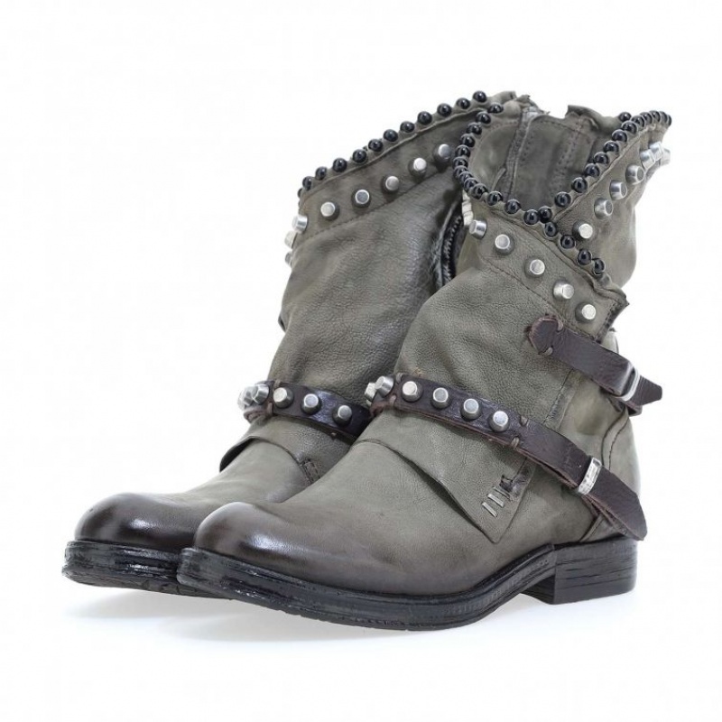 Ankle boots A.S.98 Verti 207239 Mujer Verde | ES-RHL274018