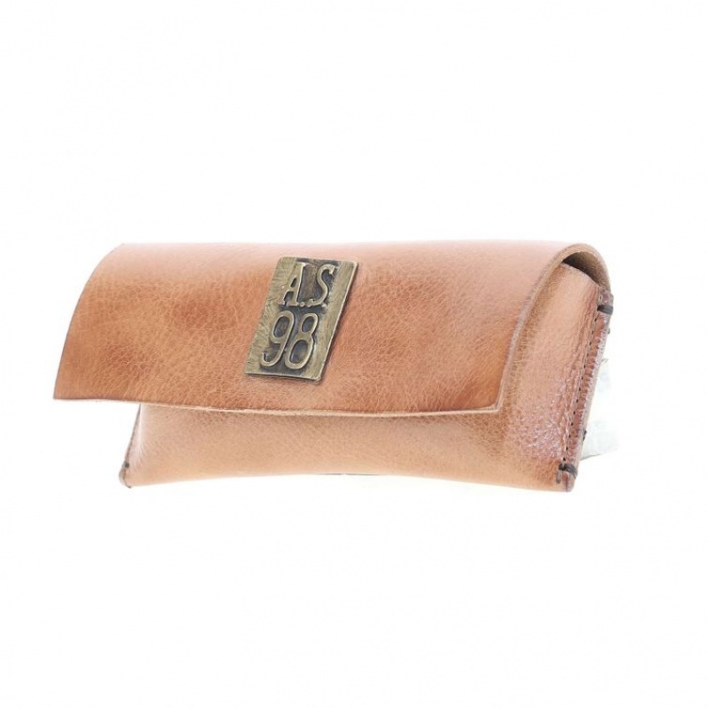 Bolsa Estuche A.S.98 Ivor Unisex Kaki Claro | ES-EKB245630