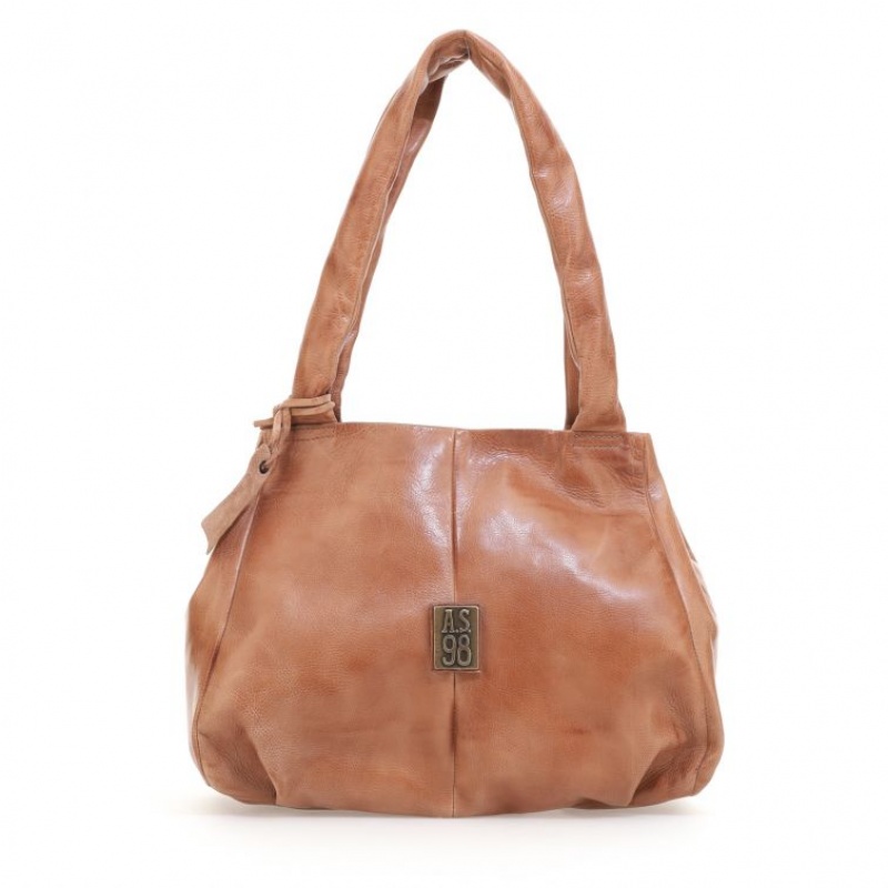 Bolsas A.S.98 Affi Mujer Marrones | ES-DTR702548