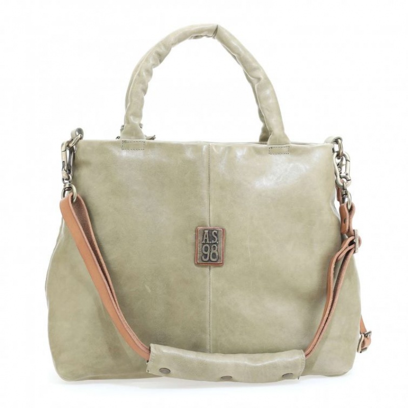 Bolsas A.S.98 Amelie Mujer Verde Claro | ES-OXL417632