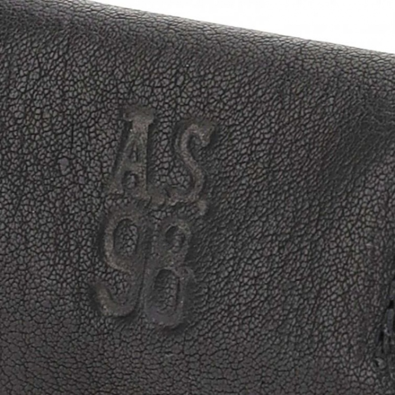 Bolsas A.S.98 Andy Unisex Negras | ES-BRX756409