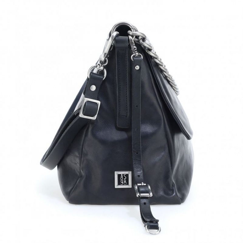 Bolsas A.S.98 Aretha Mujer Negras | ES-ZYX674903