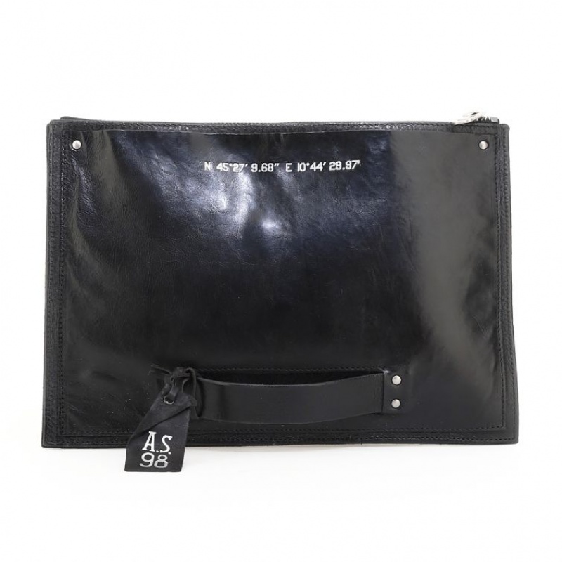 Bolsas A.S.98 Bank Mujer Negras | ES-NLR873214