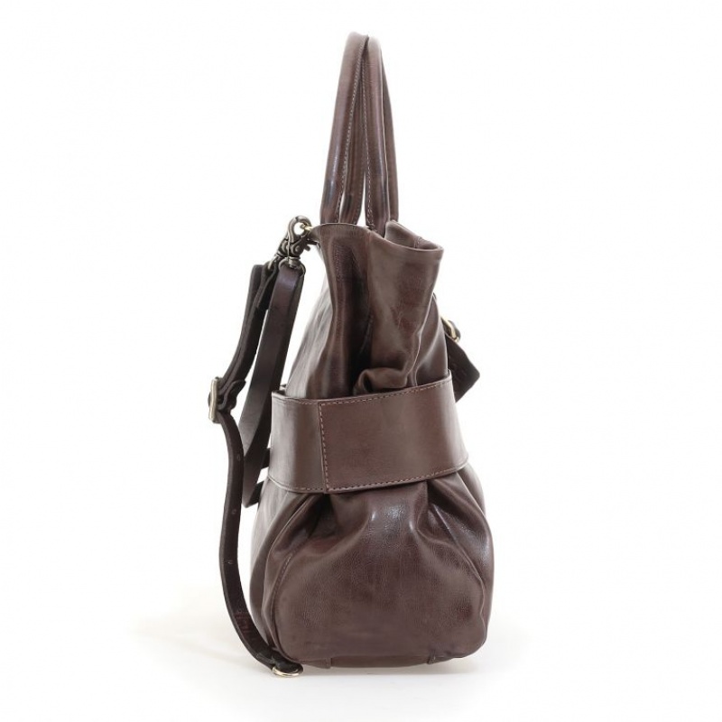 Bolsas A.S.98 Cola Mujer Chocolate | ES-IYW304285