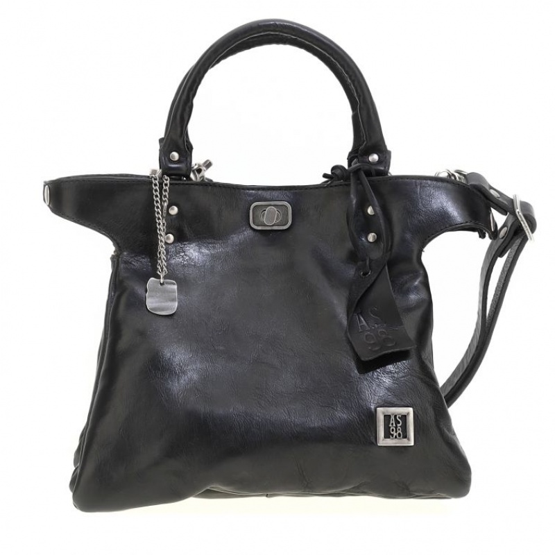 Bolsas A.S.98 Crero Mujer Negras | ES-XQN659314