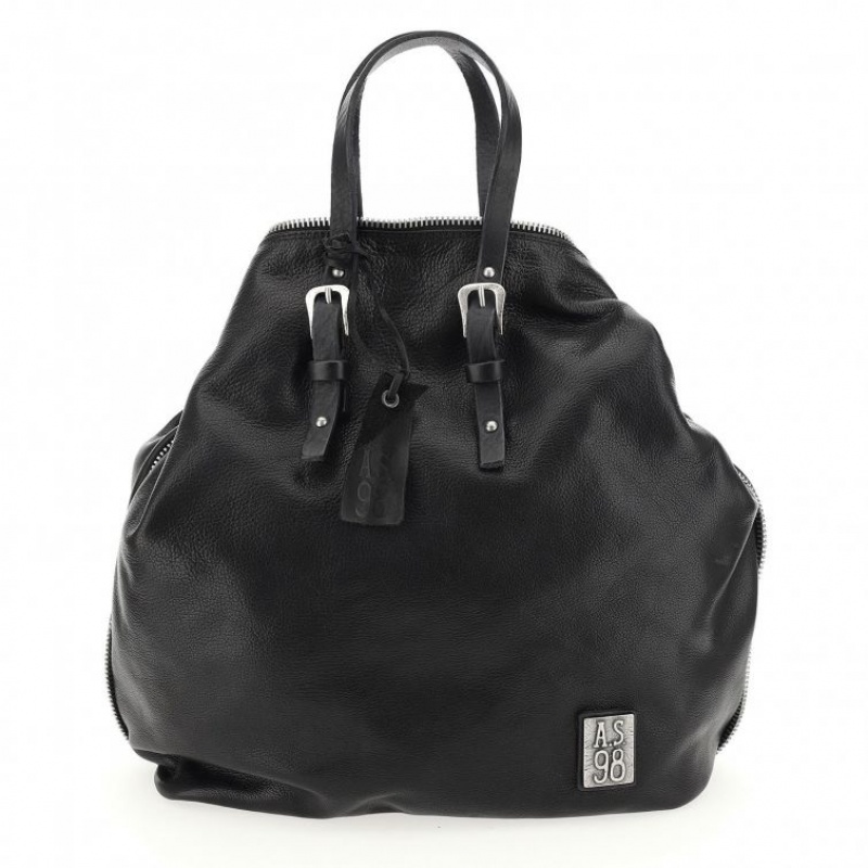 Bolsas A.S.98 Deon Mujer Negras | ES-QRH061957