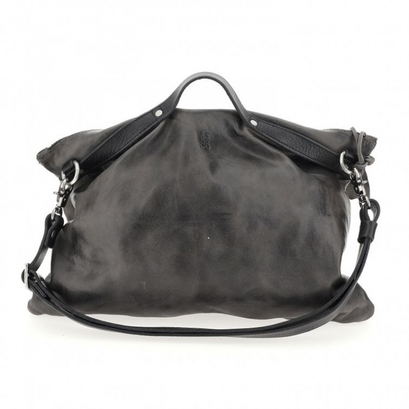 Bolsas A.S.98 Firm Mujer Gris | ES-IOQ581623