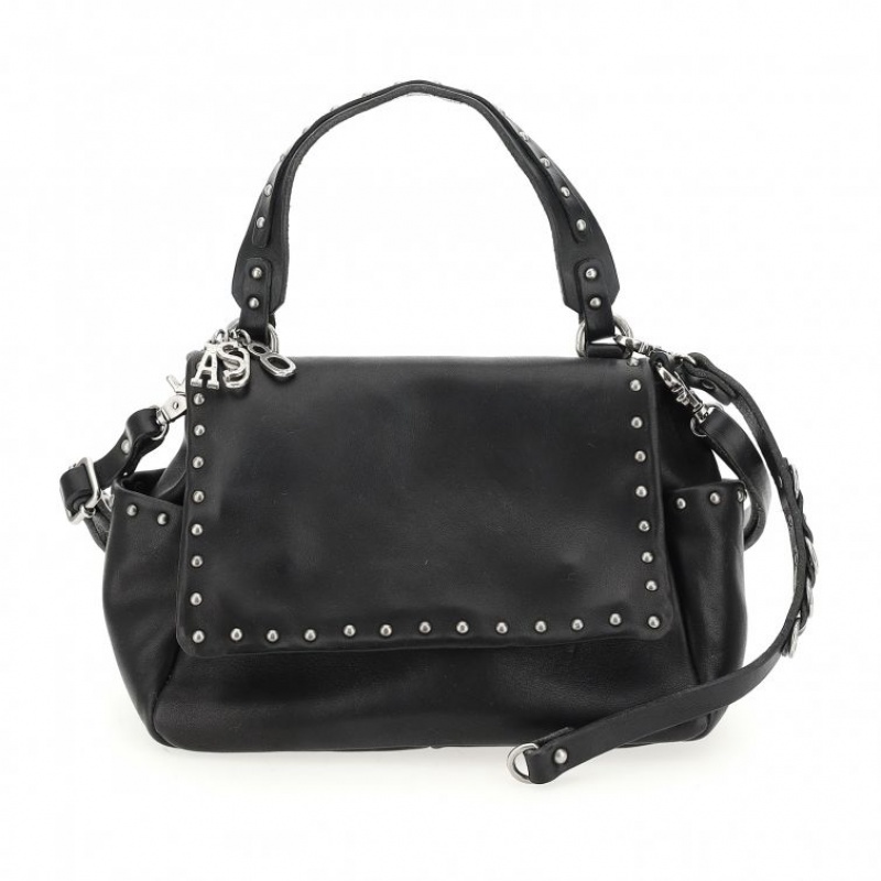 Bolsas A.S.98 Giles Mujer Negras | ES-ZOT285439