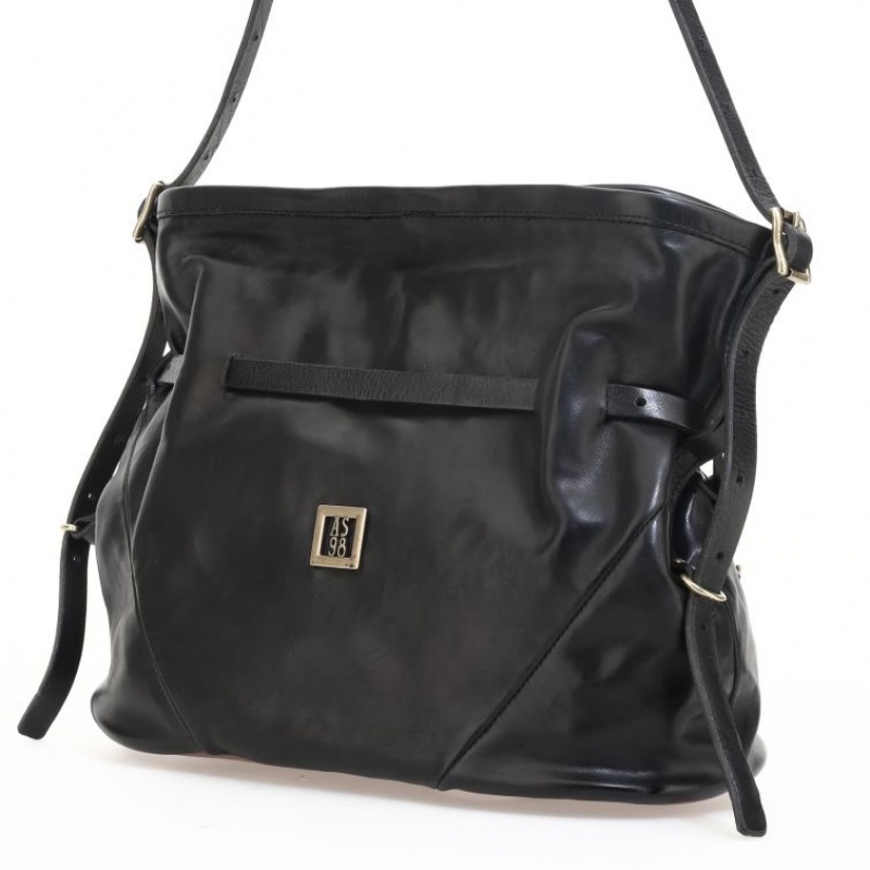 Bolsas A.S.98 Lazise Mujer Negras | ES-XMO347065