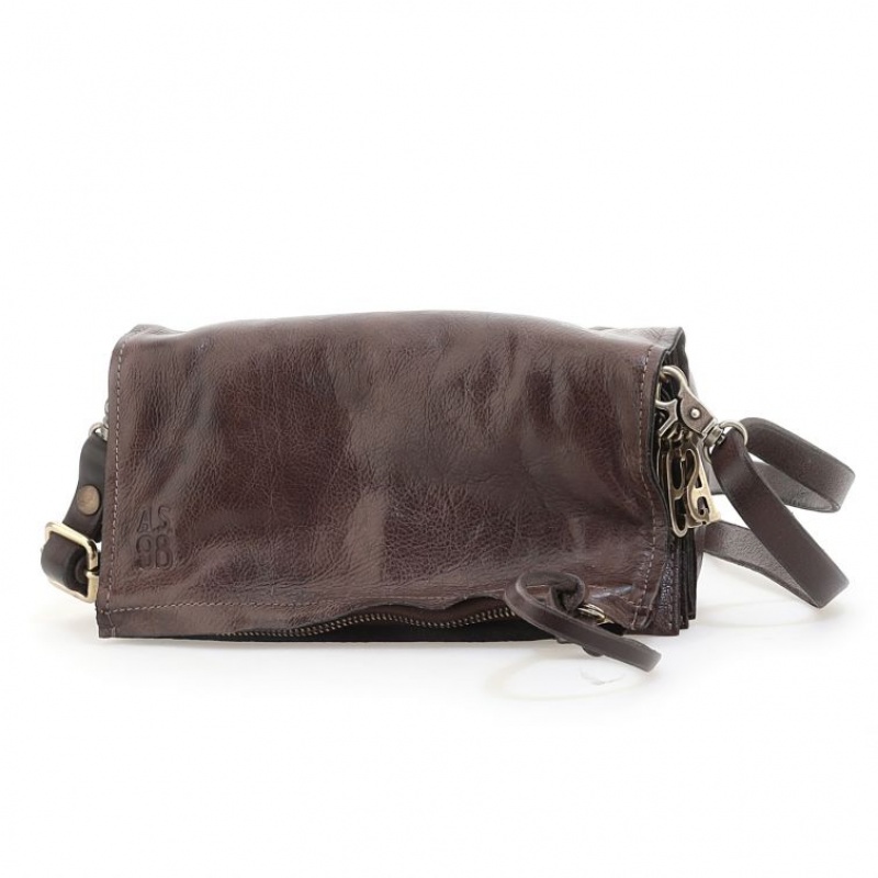 Bolsas A.S.98 Margaret Mujer Chocolate | ES-WTG964138