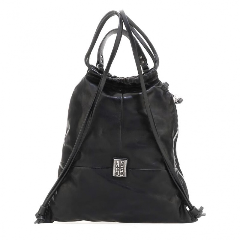 Bolsas A.S.98 Rosalind Mujer Negras | ES-EUM637809