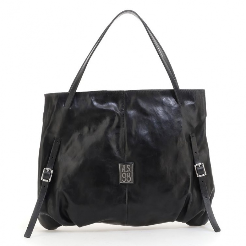 Bolsas A.S.98 Salo Mujer Negras | ES-NKP561342