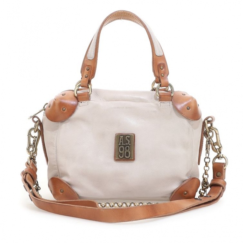 Bolsas A.S.98 Siena Mujer Beige | ES-POJ724891