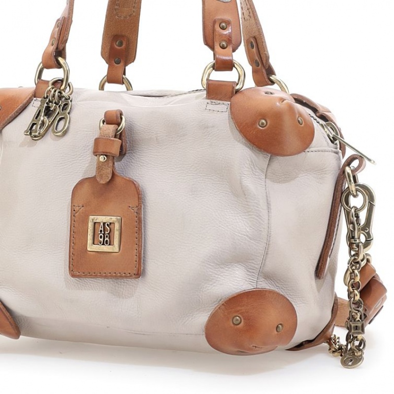 Bolsas A.S.98 Siena Mujer Beige | ES-POJ724891