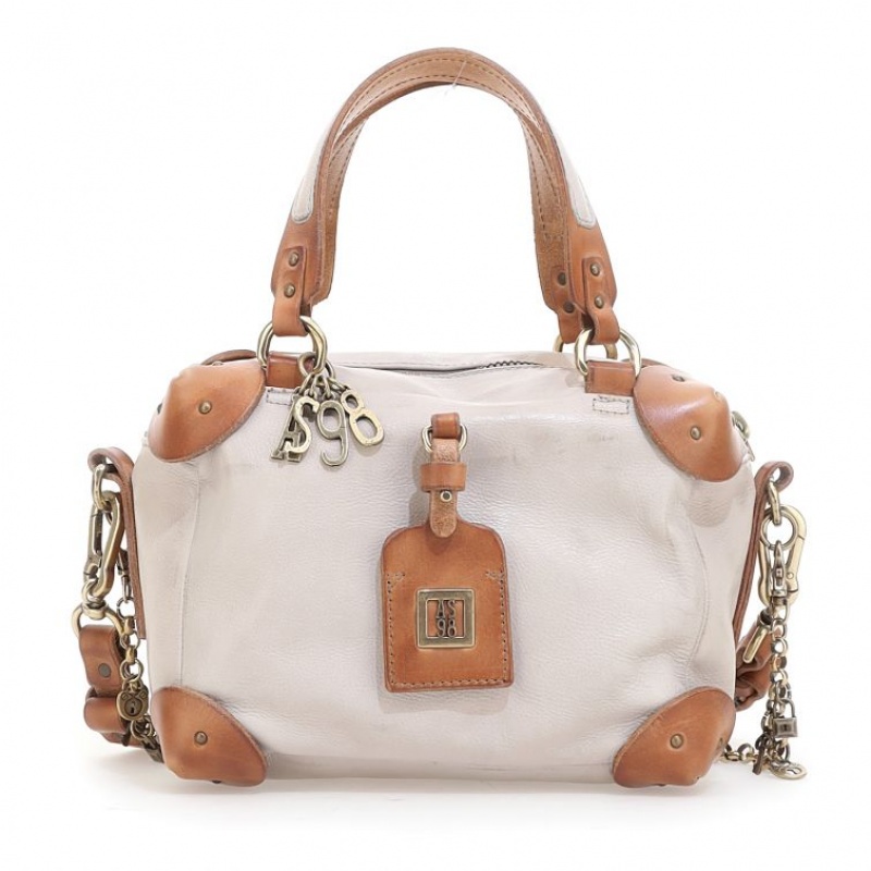 Bolsas A.S.98 Siena Mujer Beige | ES-POJ724891