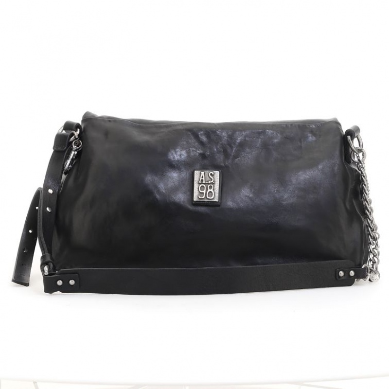 Bolsas A.S.98 Torri Mujer Negras | ES-LEY407283