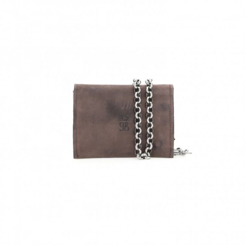 Carteras A.S.98 Buck Unisex Chocolate | ES-LYB930186